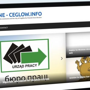 Nowa strona dla Ukraińców przebywających na terenie gminy Cegłów