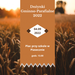 Dożynki Gminno-Parafialne 2022 w gminie Cegłów