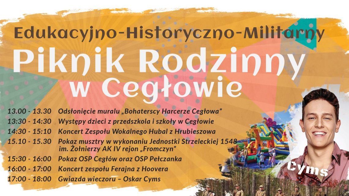 Edukacyjno-Historyczno-Militarny Piknik Rodzinny w Cegłowie